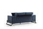 Atelier Del Sofa Sofá Frido 2 Plazas Azul Marino 185x100x92 cm Poliéster